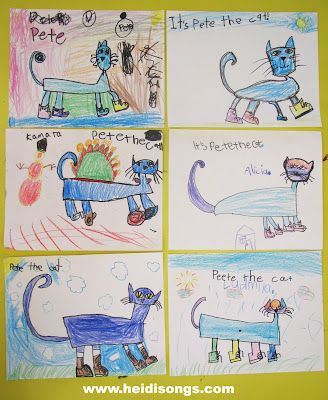 Pete The Cat Directed Drawing, Pete The Cats, Literature Activities, Kindergarten Art Projects, Directed Drawing, Cat Activity, Author Studies, Drawing Activities, Pete The Cat