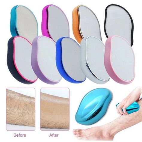 Washed Body Hair Physical Hair Removal Arm Legs Eraser Hair Removal Epilators   Color: Shown as the picture Suitable for Mens and women lady use, perfect for any age 100% Brand new and High quality Product size: 105x60x35mm/4.13x2.36x1.38inch Material: Glass ABS Description: 1.High Quality: The Crystal Hair Eraser is made of premium glass and ABS materials, with a smooth surface, safe and reliable, and can be used with confidence. 2.Painless Hair Removal: Painless Physical Hair Remover, say good Crystal Hair Remover, Crystal Hair Eraser, Gallery Frame Set, Leg Hair Removal, Hair Eraser, Painless Hair Removal, Silky Skin, Facial Skin Care Routine, Teeth Care