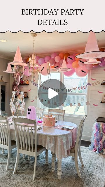 Kelsi Savage on Instagram: "👻 Spooky Cute Party Details 👻⁣
⁣
We had SO much fun celebrating Savannah turning 5 this weekend!!! Here’s a few fun details from her Halloween/ pinkoween party!! I still haven’t taken the decorations down because they’re just so cute!!!⁣
.⁣
.⁣
.⁣
.⁣
#halloween #halloweentheme #halloweendecor #halloweendecorations #halloweendecoration #halloweenparty #spookycute #boo #spookyseason #spookyszn #halloweenideas #halloweeniscoming #halloweeneveryday" Pinkoween Party, Halloween Everyday, Spooky Cute, Party Details, Halloween Themes, Savannah, Savannah Chat, This Weekend, Halloween Party