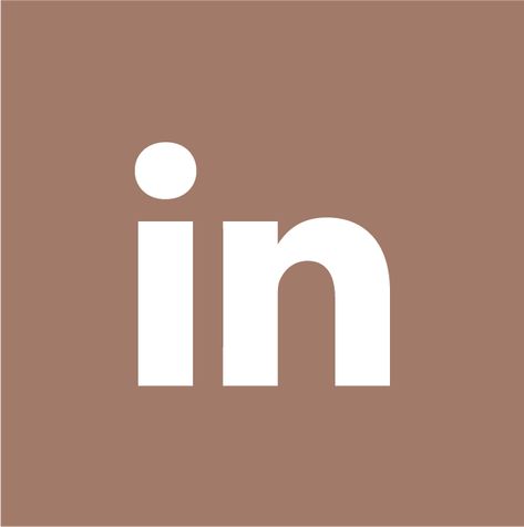 IOS14 Icon neutral aesthetic LinkedIn Linkedin Icon Aesthetic, Linkedin Aesthetic, Linkedin App Icon, Linkedin Icon, Linkedin Logo, Linkedin Strategy, Widget Apps, Ios Organization, Linkedin App