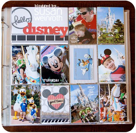 Heart Project, Disney Project Life, Disney Layouts, Heart Ideas, Project Life Scrapbook, Project Life Album, Project Life Layouts, Disney Scrapbooking Layouts, Vacation Scrapbook