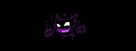 Discord Banner Pokemon, Purple Widgets Medium, Banner Images Aesthetic, Pokemon Twitter Header, Black Widgets Medium, Gengar Widget, Gengar Banner, Twitch Banner Aesthetic, Twitch Header