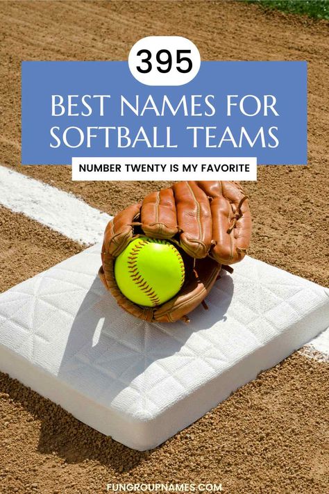 395 Best Softball Team Names! Softball Team Photos, Softball Wedding, Softball Team Names, Amelia Island Florida, Softball Gifts, Softball Team, Team Photos, Team Names, Softball