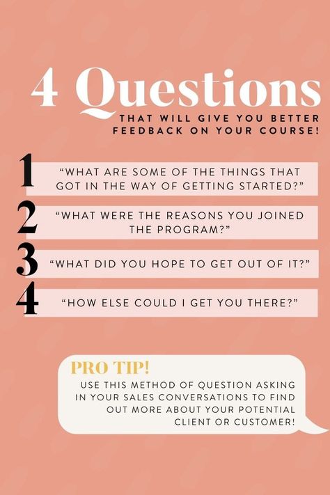 Looking for better questions to ask your students to get feedback on your course or membership? Use these 4 questions from Linda Yi so you can develop your course to better help your students! Hear about high quality question asking and Linda's experience being an entrepreneur with ADHD in episode 140 of Cubicle to CEO©! Creative Entrepreneur | Podcast Women | Market Research Questions To Ask Your Students, Entrepreneur Podcast, Client Attraction, Being An Entrepreneur, Top Podcasts, Types Of Social Media, Learn Business, Business Savvy, Fun Questions To Ask