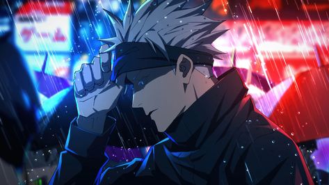 Desktop Satoru Gojo Wallpaper Explore more Gege Akutami, Japanese, Jujutsu Kaisen, Manga Series, Satoru Gojo wallpaper. https://www.whatspaper.com/desktop-satoru-gojo-wallpaper/ Gojo Satoru, Jujutsu Kaisen, Anime Character, Jujutsu, Wallpapers, Anime