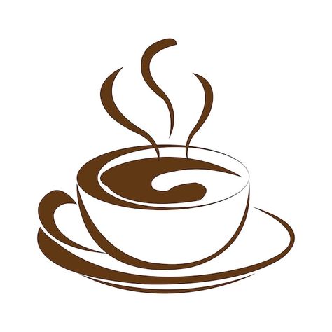 A cup of coffee icon logo vector design ... | Premium Vector #Freepik #vector #espresso #latte #mocha #cappuccino Coffee Icon Logo, Coffee Shop Design Logo, Ly Cafe, Coffee Cup Logo, Coffee Cup Icon, Mocha Cappuccino, Cup Of, Coffee Icon, Cup Logo