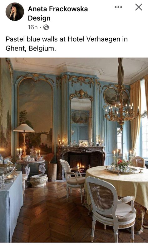 Fall Winter Aesthetic, Chateaux Interiors, French Style Homes, Elegant Dining Room, Classic Home Decor, French Interior, French Decor, Elegant Dining, Classic Interior