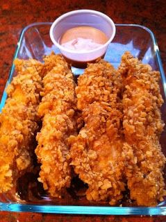 It's A Simply Delicious Life: Frito-Crusted Chicken Fingers Frito Crusted Chicken, Fritos Recipes, Frito Recipes, Frito Chicken, Frito Bandito, Frito Recipe, Cooking Recipes Easy, Home Cooking Recipes, Crusted Chicken Tenders