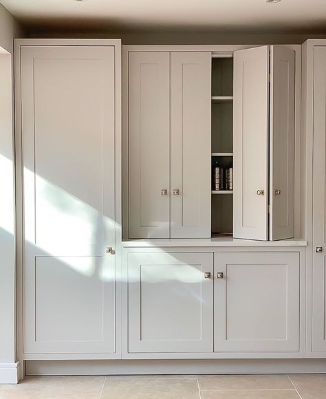 Kin by Mowlem’s Instagram profile post: “The serene elegance of shaker style units hand-painted in a calm and neutral tone may be your ideal look for your kitchen project? Whatever…” Kitchen Projects, Shaker Style, Neutral Tones, Kitchen Cabinets, Instagram Profile, The Unit, Hand Painted, Instagram, Home Decor