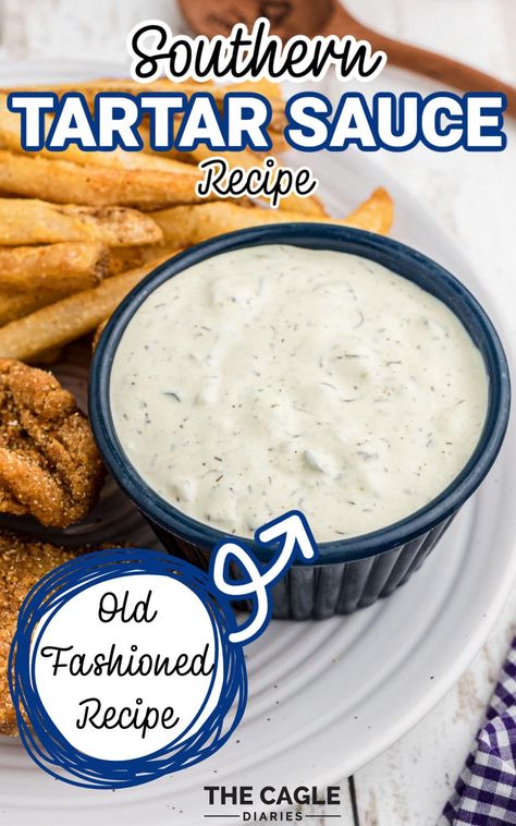 This southern tartar sauce recipe is a classic, old fashioned recipe that is perfect with any seafood. Delicious zesty flavors of the south, refreshing dip for some fried fish. It's a homemade tartar sauce recipe that is so easy it can be whipped up in less than 5 minutes. Cajun Tartar Sauce Recipe, Crab Dinner Recipes, Homemade Tartar Sauce Easy, Best Tartar Sauce Recipe, Easy Tartar Sauce, Crab Dinner, Tartar Sauce Recipe, Blue Crabs, Homemade Tartar Sauce