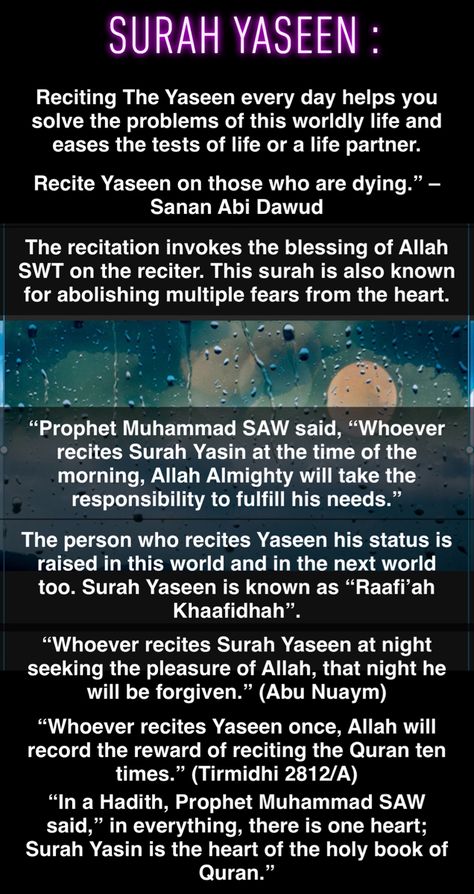 Surah Yaseen, Islam Lesson, Prophet Muhammad Quotes, Hadith Of The Day, Muhammad Quotes, Quran Surah, Skin Care Wrinkles, Learn Quran, Quotes Deep Feelings