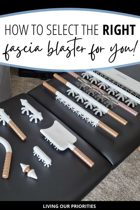 Overwhelmed with the selection of Fascia Blaster tools? Let me help! In this post I show you how to use all the tools so you can make a better decision before purchasing. #fasciablaster #livingourpriorities Ashley Black Fascia Blaster Results, Fascia Blaster How To, Fascia Blasting How To, Diy Fascia Blaster, Fascia Blasting Face Before And After, Facia Blasting Before And After, Fascia Blaster Before And After, Ashley Black Fascia Blaster, Fascia Training