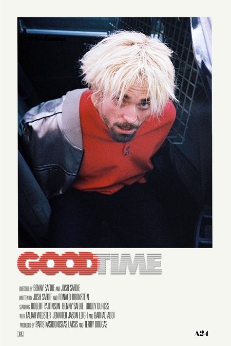 Alternate Movie Poster for "Good Time" Starring Robert Pattinson Good Time Poster Movie, Alternate Film Posters, Good Time Movie Robert Pattinson, Good Time Movie Poster, Good Time A24, Alternate Movie Posters, Good Time Robert Pattinson, Robert Pattinson Good Time, Good Time Poster