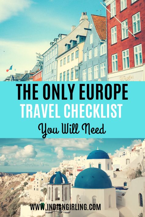 Planning to travel to Europe and looking for a useful last minute check list? Here's a 14 step Europe trip checklist that will come in handy for all your last minute needs! Trip Checklist, Travel To Europe, European Trip, Travel Content, Honeymoon Ideas, Europe Itineraries, Trip Planner, Backpacking Europe, Travel Checklist