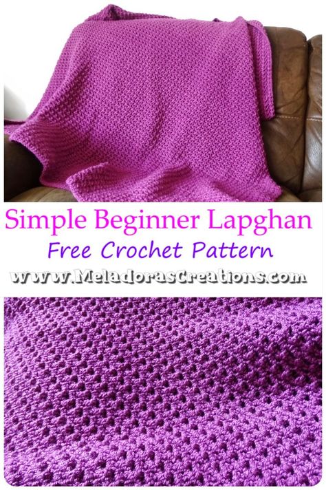 Quick And Easy Crochet Projects Simple Afghan Patterns, Fast And Easy Crochet Lap Blanket, Crochet Lapghan Patterns Free, Beginner Crochet Lap Blanket, Easy Lap Blanket Crochet Pattern Free, Easy Crochet Lap Blanket For Beginners, Easy Crochet Afghans Beginner, Free Crochet Patterns For Lapghans, Lap Afghan Free Pattern