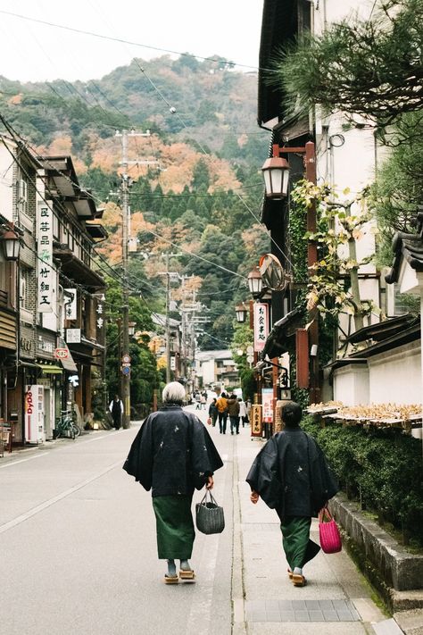 An Insider’s Guide to Kinosaki, a Seaside Onsen Village Near Kyoto | Vogue Seaside Town Aesthetic, Japan Village, Town Aesthetic, Japanese Hot Springs, Japanese Village, Tokyo Japan Travel, Village Photos, Sea Of Japan, Japan Vacation