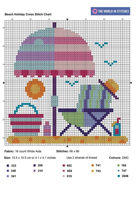 Free Cross Stitch Chart 'Beach Scenes' 3 of 3 – The World in Stitches Summer Cross Stitch, Cross Stitch Sea, Free Cross Stitch Charts, Wedding Cross Stitch Patterns, Disney Cross Stitch Patterns, Cross Stitch Freebies, Holiday Cross Stitch, Small Cross Stitch, Pola Kristik