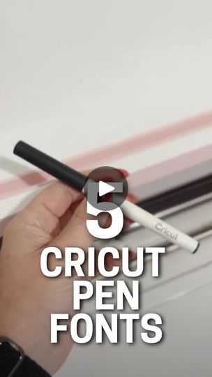 2.8K views · 139 reactions | ✨ Ready to write your next masterpiece? Check out these 5 must-have fonts for Cricut pens that will take your projects from basic to pen-tastic! 🖌️ Which one’s your favorite for lettering? Drop a ‘🖊️’ in the comments for a link to these fonts and tag us in your pen-perfect creations!👇
.
#CreativeFabricaCrafts #Fonts #CreativeFabricaFonts #CraftyLetters #Cricut #CricutWriting #WritingFont #CricutPen | Creative Fabrica | LÒNIS & Little League · Check This Out Cricut Pen Projects, Cricut Pens, Fonts For Cricut, Writing Fonts, Cricut Fonts, Creative Fabrica, Must Haves, Cricut, Pen