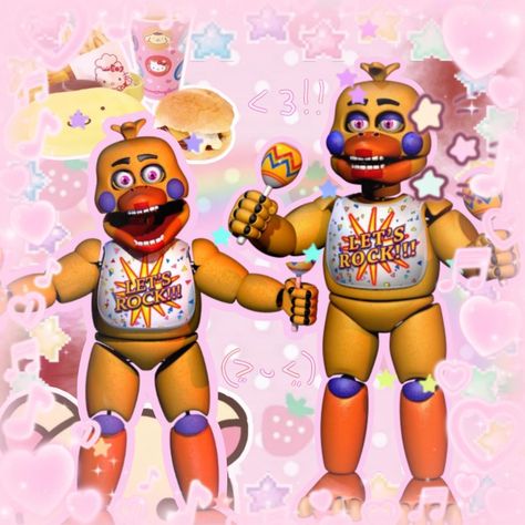 Rockstar Chica, Fnaf 2, Horror Game, Five Nights At Freddy's, Five Night, Chicken, Toys, Quick Saves