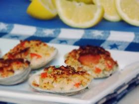 Clams Casino with Pancetta Clams Appetizer, Clams Casino, Europe Food, Summer Bash, Elegant Appetizers, Clam Bake, Shrimp Tacos, Supper Club, Cooking Light