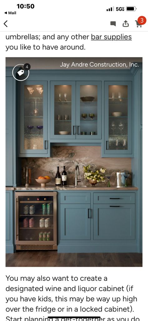 Over The Fridge, Bar Supplies, Wine And Liquor, Liquor Cabinet, How To Plan, 10 Things, Design