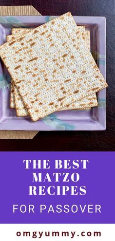 Matzo Kugel Recipes, Matzah Recipes For Passover, Matzah Recipes, Matzo Ball Recipe, Passover Recipes Dinner, Unleavened Bread Recipe, Passover Ideas, Passover Food, Jewish Passover