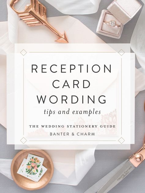 Do I need a reception card? When to use a reception card for your wedding invitations and example wording for reception cards. Wedding Invitation Details Card Wording, Reception Invitation Wording, Wedding Reception Invitation Wording, Wedding Invitation Details Card, Reception Only Invitations, Wedding Wording, Wedding Reception Cards, Wedding Reception Invitations, Foil Pressed Wedding Invitations