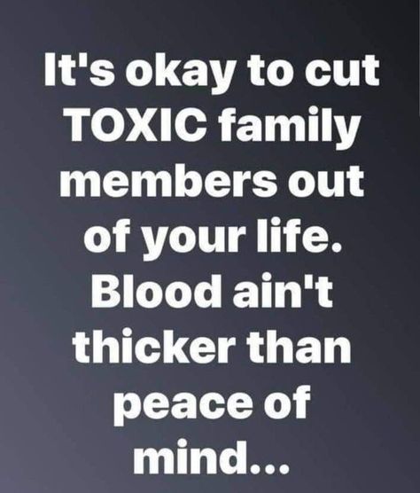 Toxic Family Members, Toxic Family, Dope Quotes, Family Quotes, Its Okay, Affirmation Quotes, Peace Of Mind, Affirmations, Mindfulness