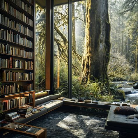 Let's go live in the forest #forestbathing #forestlovers #livingwithplants #naturelovers #fypage #librariesofinstagram #libraries… | Instagram Library Forest, Forest Library, October Sun, Gold Skies, Forest Bathing, Design Your Dream House, Entrance Gates, In The Forest, Elle Decor