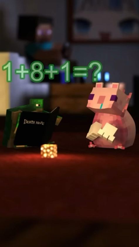 we wate is 1+8+1= Bedwars Minecraft, Minecraft Videos Youtube, Funny Minecraft Videos, Minecraft Anime, Funny Songs, Minecraft Videos, Minecraft Funny, Friends Funny Moments, Funny Cartoon Gifs