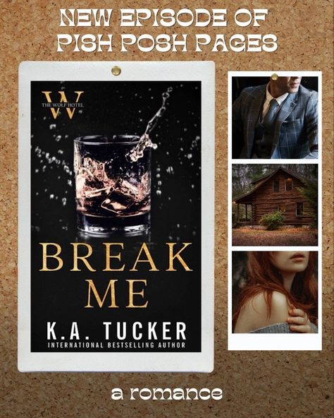 Break Me (romance) — pish posh podcast Wolf Hotel Series, Podcasts Spotify, Steamy Romance, Reading Romance, Kindle Unlimited, The Wolf, My Thoughts, Bestselling Author, Podcast