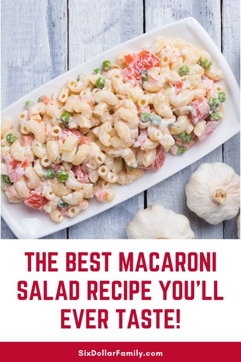 Discover the best macaroni salad recipe with this easy-to-follow guide. Perfect for picnics, barbecues, or family gatherings, this classic dish combines tender pasta with a creamy dressing and fresh, crunchy vegetables. Follow these simple steps to create a delicious and crowd-pleasing salad that’s sure to become a favorite. Ideal for any occasion, enjoy a homemade macaroni salad that’s both satisfying and flavorful! Best Macaroni Salad Recipe, The Best Macaroni Salad, Homemade Macaroni Salad, Macaroni Salad Ingredients, Mac Salad Recipe, Crunchy Vegetables, Easy Macaroni Salad, Zesty Salad, Best Macaroni Salad