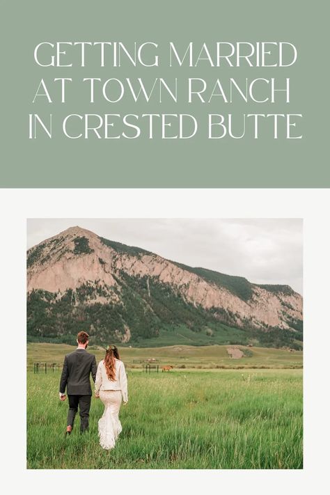 Getting Married at Town Ranch in Crested Butte Micro Wedding Venues, Crested Butte Wedding, Large Wedding Venues, Wedding In Colorado, Airbnb Wedding, Aspen Wedding, Glenwood Springs, Wedding Colorado, Colorado Wedding Venues