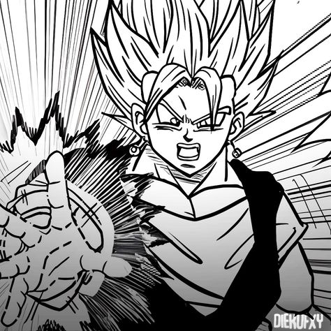 Vegito Manga, Manga Vegito, Vegeta Manga, Gogeta And Vegito, Doctor Strange Marvel, Manga Icon, Naruto Shippuden Anime, Doctor Strange, Dragon Ball Super