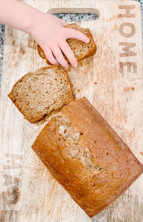 Banana Bread From Scratch, Bread From Scratch, Banana Loaf, Baking Fun, Make Banana Bread, Quick Easy Dinner, Cinnamon Banana, Banana Recipes, Banana Muffins