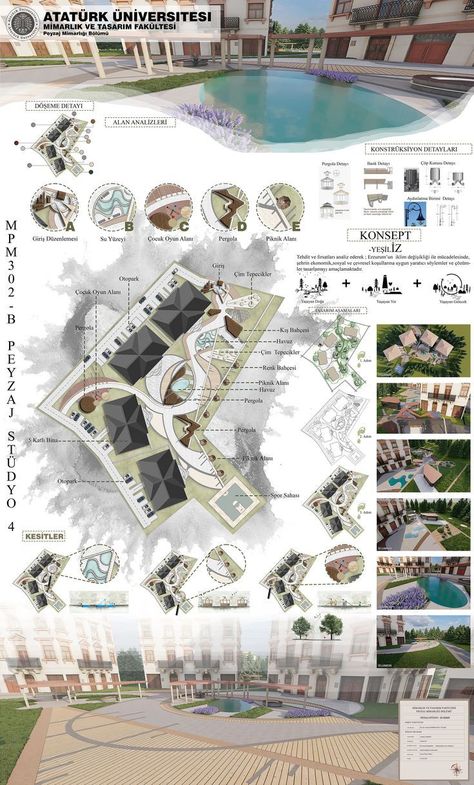 Plan Rendering Architecture Photoshop, Plan Rendering Architecture, Architecture Photoshop, Landscape Architecture Presentation, Plan Rendering, Interior Design Competition, Rendering Architecture, Landscape Architecture Graphics, Building Design Plan