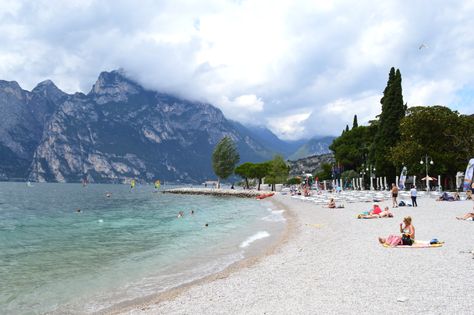 The Best Beach on Lake Garda Venice Italy Hotels, Venice Italy Beaches, Italian Beaches, Lake Garda Italy, Italy Beaches, Venice Hotels, Best Of Italy, Ghost Tour, Summer Tour