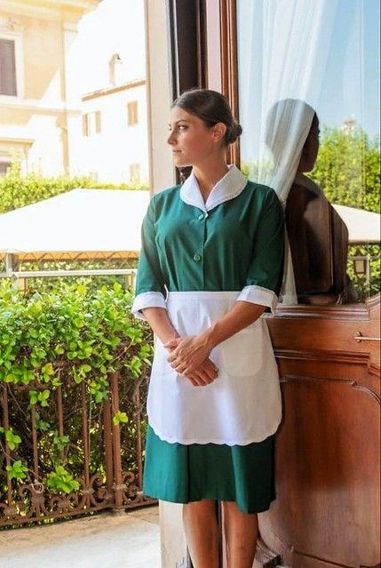 Hotel Maid, Maid Dress Uniform, Manifesting 2024, Surgical Gloves, Maid Uniform, Female Transformation, Maid Outfit, Maid Dress, Hotel