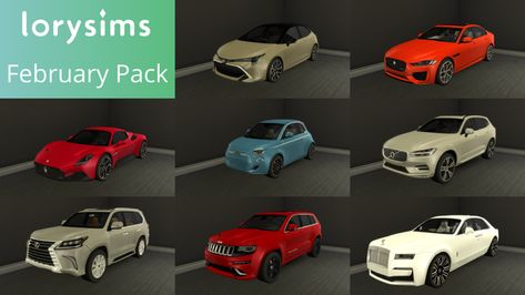 Sims 4 Car Mod, Toyota Corolla Hatchback, Sims 4 Patreon, Jeep Grand Cherokee Srt, Maserati Levante, Corolla Hatchback, Sims 4 Expansions, Sims Games, Jaguar Xe