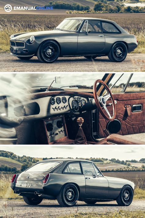 Frontline, an MG specialist based in Oxfordshire, developed a restomod MGB named the LE60 — the tuner's most powerful creation so far! Mgb Gt V8, Restomod Cars, Cars Exterior, Mgb Gt, Mg Mgb, Mg Cars, Classic Vehicles, Car Inspiration, Cars Luxury