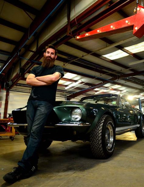 Aaron Kaufman, Family Car Trip, Richard Rawlings, Famous Car, Natural Ash Blonde, Just Married Car, Monkey Garage, Gas Monkey Garage, Monkey Shirt