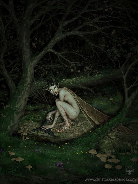 Creepy Fairy Art, Fae Realm Aesthetic, Evil Fairy Aesthetic, Unseelie Aesthetic, Dark Forest Fairy Aesthetic, Evil Faerie, Dark Fairy Forest, Fairy Horror, Evil Fae