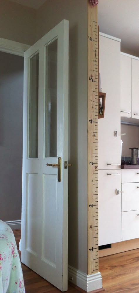 Family Growth Chart, Growth Chart, New Wall, Home Fashion, Boy's Room, My Dream Home, Future House, Home Projects, Ruler