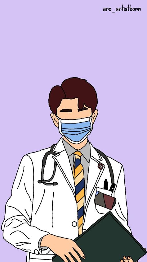 Doctors Day Drawing, Doctor Painting, Happy Doctor's Day, Happy Doctors Day, Male Doctor, Wallpaper Iphone Disney Princess, Buddha Art Painting, Doctors Day, Wallpaper Iphone Disney