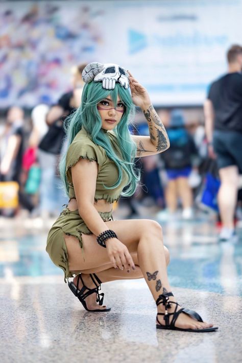 #bleachmanga #anime #cosplay bleach anime nelliel Bleach Anime Cosplay, Cosplay With Mask Anime, Nel Cosplay Bleach, Nelliel Bleach Cosplay, Neliel Bleach Cosplay, Nel Bleach Cosplay, Woman Cosplay Ideas Anime, Bleach Cosplay Female, Nelliel Cosplay