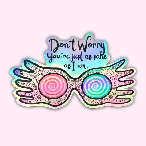 Girl Glasses, Harry Potter Tattoos, Quote Decals, Holographic Vinyl, School Stickers, Vinyl Sticker Paper, Girls With Glasses, Beautiful Stickers, Halloween Stickers