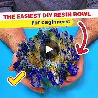 868K views · 4.2K reactions | The EASIEST Way To Make A Resin Bowl *Beginner Friendly* | The EASIEST Way To Make A Resin Bowl *Beginner Friendly* | By Steve McDonald Arts & Crafts | Facebook How To Make Resin Bowls, Resin Bowls Diy How To Make, Epoxy Pictures, Resin Bowls, Steve Mcdonald, Resin Bowl, How To Make Resin, Diy Bowl, Resin Crafts