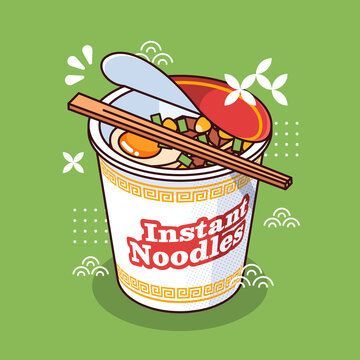 Noodle Doodle, Cup Ramen, Noodle Art, Fish Background, Restaurant Drinks, Noodle House, Vegetable Illustration, Medieval Paintings, Free Download Photoshop