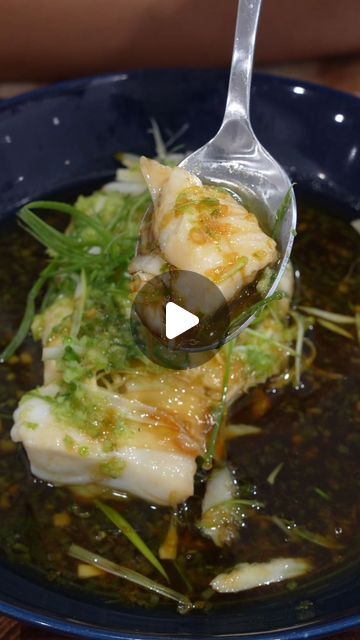 Leah Cohen 🇺🇸🇵🇭 on Instagram: "This steamed fish with soy ginger and scallions is so easy to make and packed full of flavor. I’m cooking out of my friend @chefnininguyen ‘s new cookbook Dac Biet. There’s actually 2 recipes out of her book in this video: the ginger scallion sauce which goes perfectly on top of so many dishes plus the steamed fish recipe. Make sure to get yourself a copy of her book if you love Vietnamese food like I do. 

Please see recipe below:
3 scallions julienne
10oz fish fillet (any white flakey fish, I used cod)
Pinch salt
1inch ginger half sliced half julienne 
1Tbs soy sauce 
1tsp sugar 
1Tbs water 
1/4C ginger scallion sauce

Ginger scallion sauce:
1 bu scallions sliced
4-inch piece ginger peeled and chopped
1C neutral oil
1tsp sugar 
1/2-1tsp salt" Steamed Fish With Ginger And Scallions, Steam Cod Fish Recipe, Meet Balls, Scallion Sauce, Steamed Fish Recipes, Ginger Scallion Sauce, Asian Fish, Soy Ginger, Fish Fillet Recipe