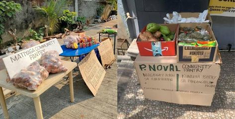 Community Pantry, Quezon City, People In Need, Help People, Home Recipes, Fruits And Vegetables, Sprouts, Pantry, Philippines